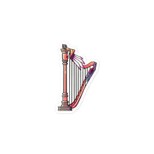Load image into Gallery viewer, Harp Sticker

